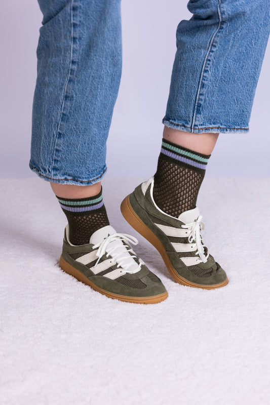 Socke Mesh Green Matcha
