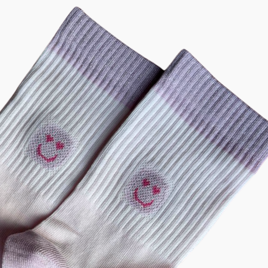 Glitzersocke Lovely Smiley