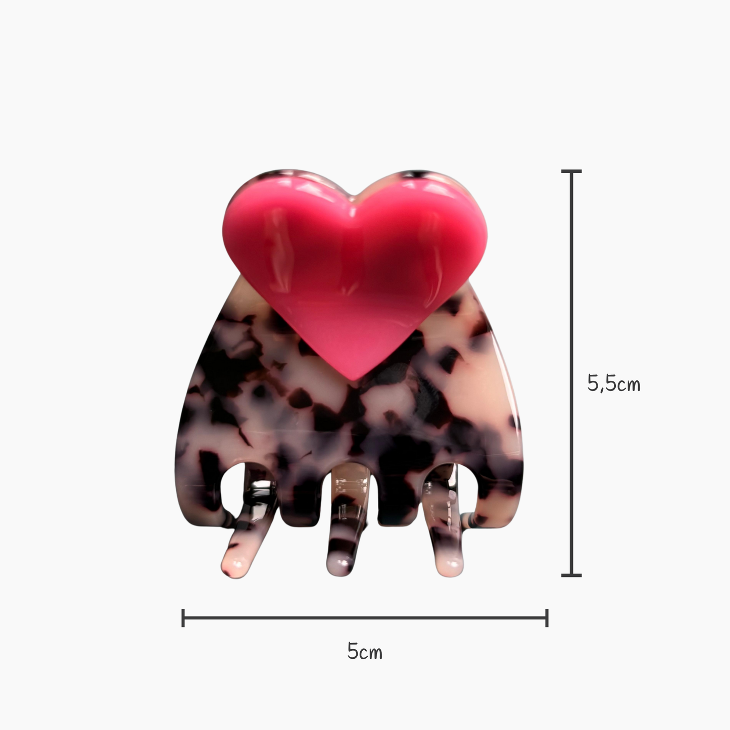 Haarklammer Herzilein