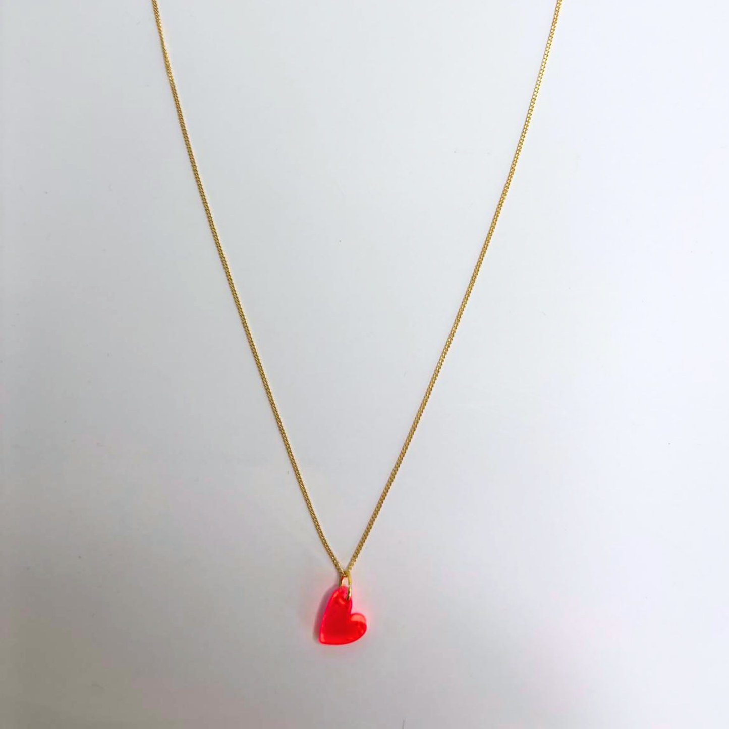 Halskette Lovely Little Heart pink