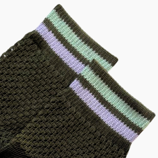 Socke Mesh Green Matcha