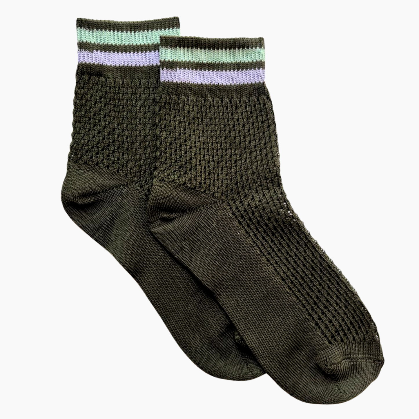 Socke Mesh Green Matcha