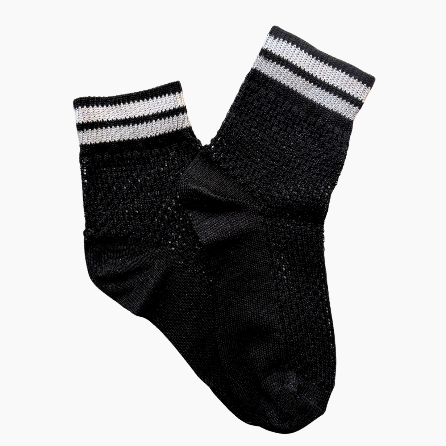 Set Mesh Socks Glitter