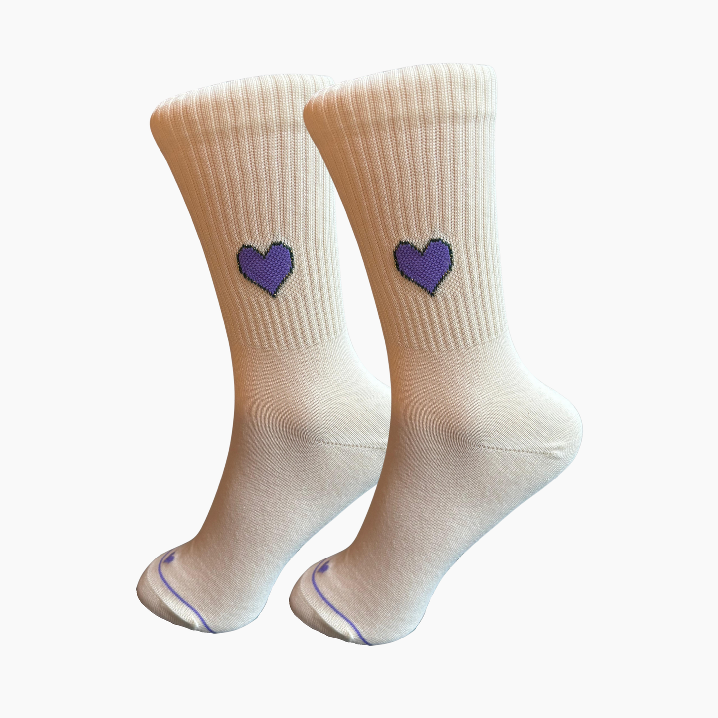 Socke Big Love green/purple