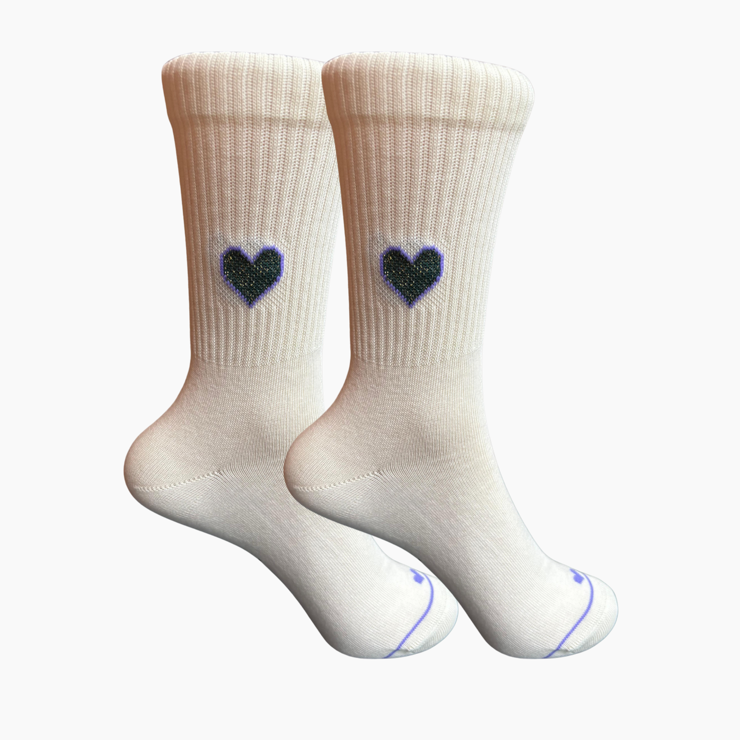 Socke Big Love green/purple