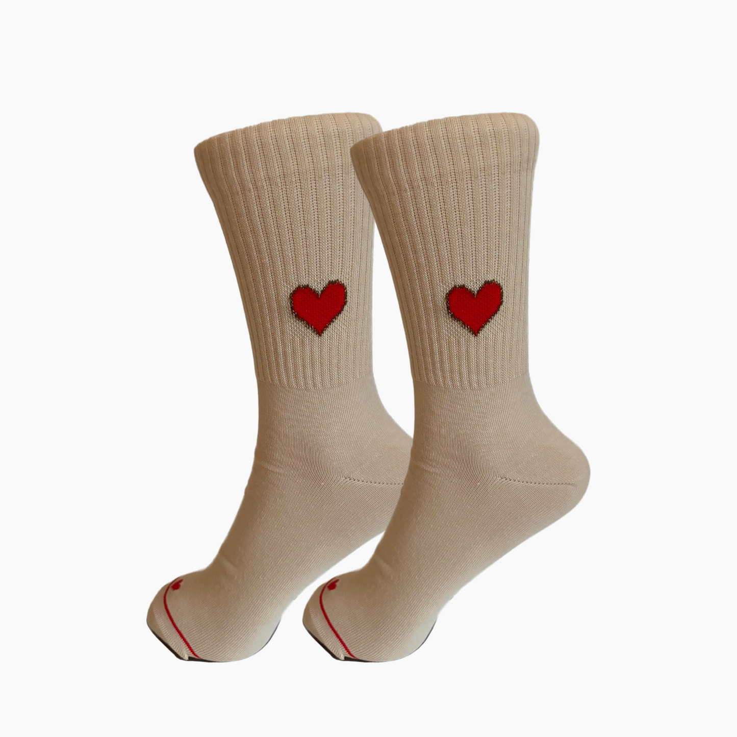 Socke Big Love Coffee Red