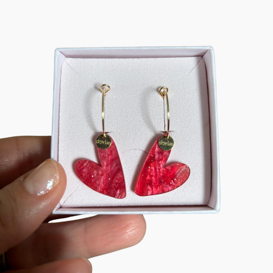 Creole Big Love shimmer red