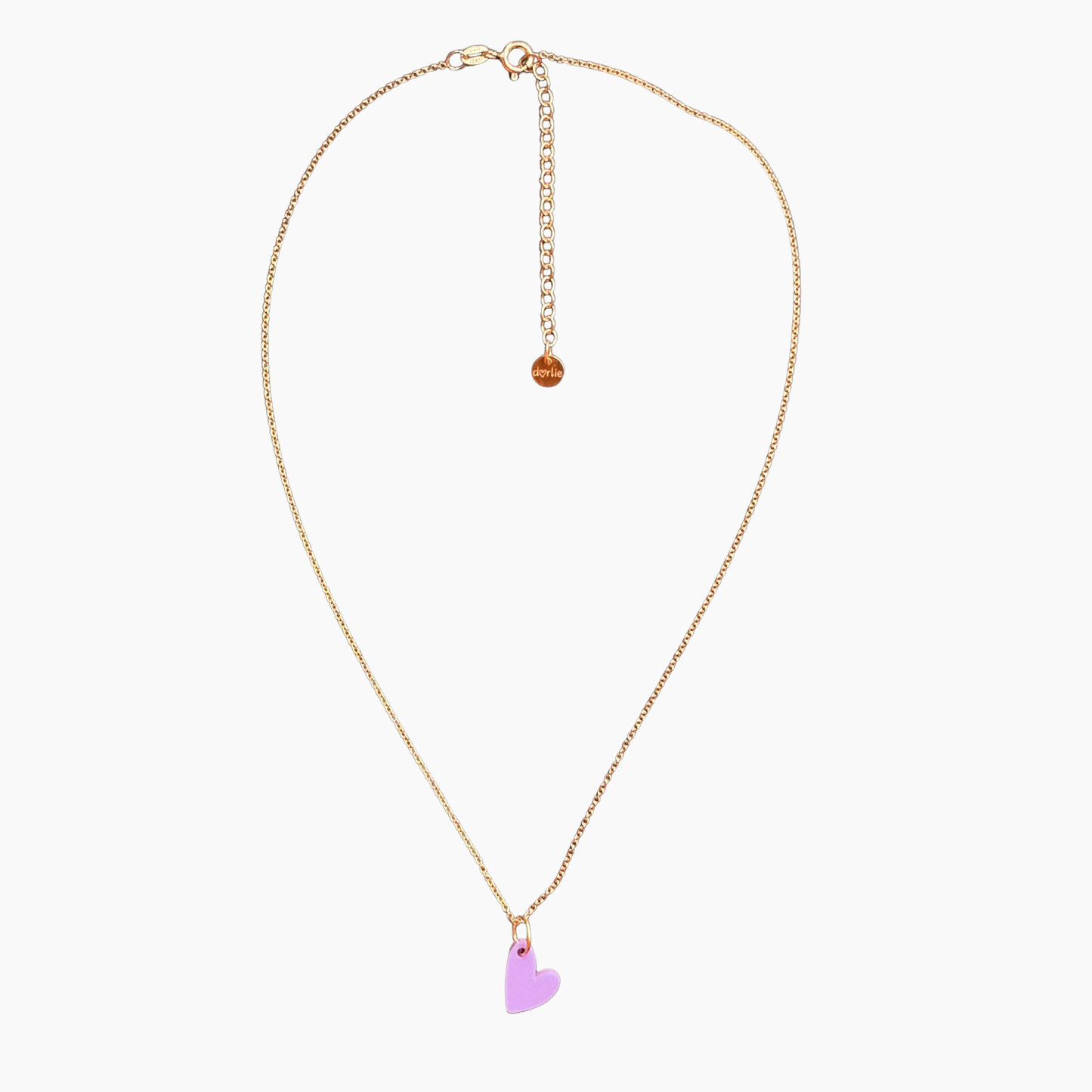 Halskette Lovely Little Heart lavender